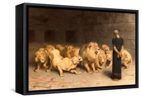 Daniel in the Lions' Den, 1872-Briton Rivi?re-Framed Stretched Canvas