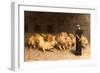 Daniel in the Lions' Den, 1872-Briton Rivi?re-Framed Premium Giclee Print