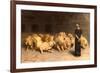 Daniel in the Lions' Den, 1872-Briton Rivi?re-Framed Giclee Print