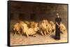 Daniel in the Lions' Den, 1872-Briton Rivi?re-Framed Stretched Canvas