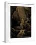 Daniel in the lions ' den, by Doré - Bible-Gustave Dore-Framed Giclee Print