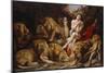 Daniel in the Lions' Den. Ca. 1614 - 16-Peter Paul Rubens-Mounted Giclee Print