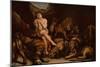 Daniel in the Lions' Den (Colour Litho)-Peter Paul (after) Rubens-Mounted Giclee Print