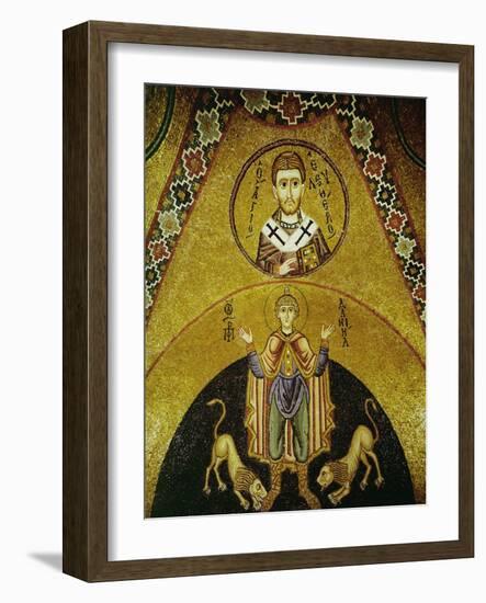 Daniel in the Lions' Den (Daniel as a Persian Youth)-null-Framed Giclee Print