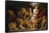 Daniel in the Lions' Den-Peter Paul Rubens-Framed Stretched Canvas