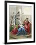 Daniel Interpreting the Writing on the Wall at the Feast of Belshazzar, King of Babylon-null-Framed Giclee Print