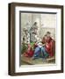 Daniel Interpreting the Writing on the Wall at the Feast of Belshazzar, King of Babylon-null-Framed Giclee Print