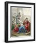Daniel Interpreting the Writing on the Wall at the Feast of Belshazzar, King of Babylon-null-Framed Giclee Print