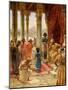 Daniel interprets dream of Nebuchadnezzar - Bible-William Brassey Hole-Mounted Giclee Print