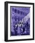 Daniel interprets the writing on the wall - Bible-Gustave Dore-Framed Giclee Print