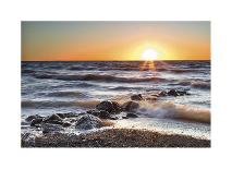 Sunset at Blue Point-Daniel J^ Bellyk-Giclee Print