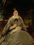 A Lady in Grey, 1859-Daniel Macnee-Framed Stretched Canvas