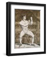 Daniel Mendoza-James Gillray-Framed Premium Giclee Print