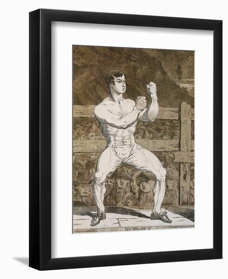 Daniel Mendoza-James Gillray-Framed Premium Giclee Print