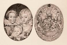 'Frederick of Bohemia, Elizabeth Stuart, and their son, Frederick Henry', 1621, (1904)-Daniel Mytens-Giclee Print