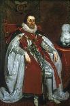 James I, King of England and Scotland, 1621-Daniel Mytens-Giclee Print