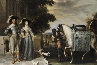 King Charles I and Queen Henrietta Maria Departing for the Chase