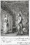 The play Intrigue and Love written in 1784 by Friedrich Schiller (1759-1805)-Daniel Nikolaus Chodowiecki-Giclee Print