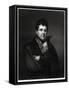 Daniel O'Connell, Irish Patriot and Political Leader, 19th Century-G S Stodart-Framed Stretched Canvas