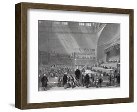 Daniel O'Connell Standing Trial in 1844-English School-Framed Giclee Print