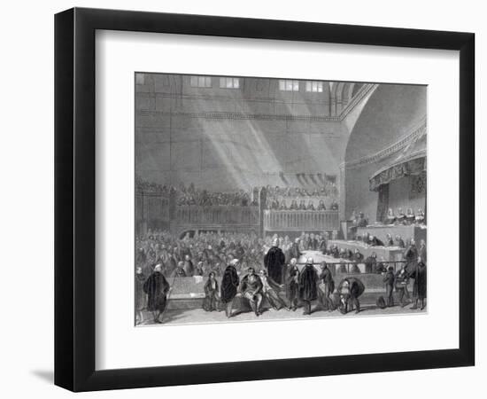 Daniel O'Connell Standing Trial in 1844-English School-Framed Giclee Print