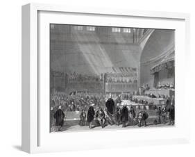 Daniel O'Connell Standing Trial in 1844-English School-Framed Giclee Print