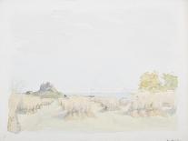 Holy Island-Daniel Oliver-Framed Giclee Print