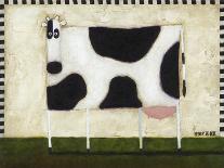 White Cow-Daniel Patrick Kessler-Giclee Print