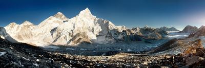 View of Everest and Nuptse from Kala Patthar-Daniel Prudek-Photographic Print
