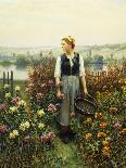 The Gardener's Daughter-Daniel Ridgway Knight-Giclee Print
