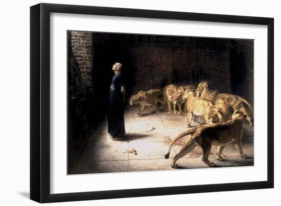 Daniel's Answer to the King-Briton Rivière-Framed Giclee Print