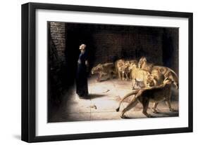 Daniel's Answer to the King-Briton Rivière-Framed Giclee Print