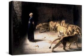 Daniel's Answer to the King-Briton Rivière-Stretched Canvas