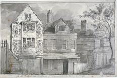 Ruins of a Fire-Damaged Building in Bear Yard, Westminster, London, 1809-Daniel Thorn-Giclee Print