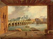 A View of the Thames with Westminster Bridge and Lambeth Palace, 1805-Daniel Turner-Giclee Print