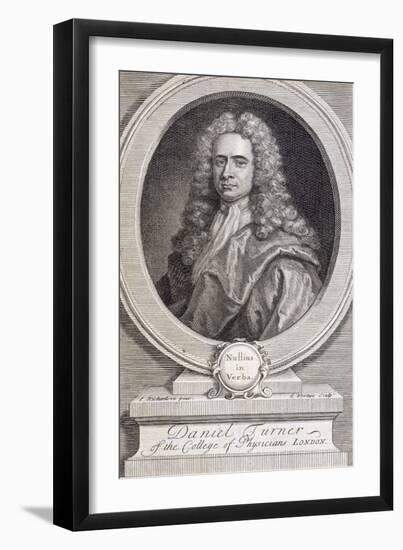 Daniel Turner, Md, Lrcp, Physician, 1717-George Vertue-Framed Giclee Print