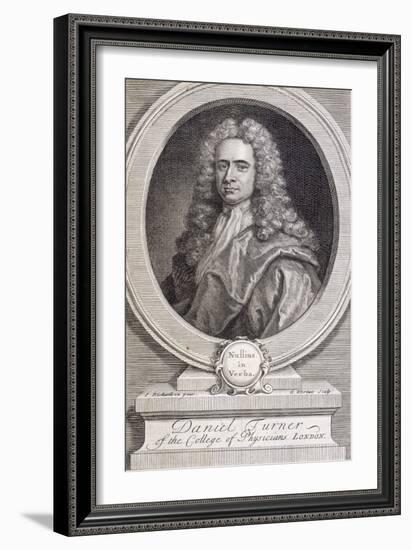 Daniel Turner, Md, Lrcp, Physician, 1717-George Vertue-Framed Giclee Print