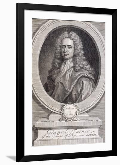 Daniel Turner, Md, Lrcp, Physician, 1717-George Vertue-Framed Giclee Print