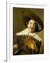 Daniel Van Aken Playing the Violin, C.1640-Frans Hals-Framed Giclee Print