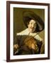 Daniel Van Aken Playing the Violin, C.1640-Frans Hals-Framed Giclee Print