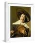 Daniel Van Aken Playing the Violin, C.1640-Frans Hals-Framed Giclee Print