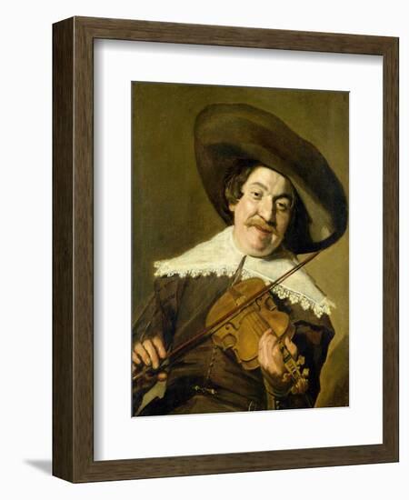 Daniel Van Aken Playing the Violin, C.1640-Frans Hals-Framed Giclee Print