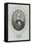 Daniel Webster (1782-1852) from "The History of the United States," Vol. II, by Charles Mackay-Mathew Brady-Framed Stretched Canvas