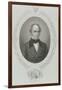 Daniel Webster (1782-1852) from "The History of the United States," Vol. II, by Charles Mackay-Mathew Brady-Framed Giclee Print