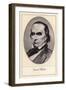 Daniel Webster, American Statesman, (Early 20th Centur)-Gordon Ross-Framed Giclee Print