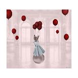 Ball with Balloons-Daniela Nocito-Framed Art Print