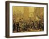 Daniele Manin, 1804-1857 Proclaiming the Republic of Venice, 22 March 1848-null-Framed Giclee Print