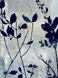 Nature White on Blue III-Danielle Carson-Art Print