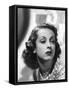 Danielle Darrieux, 1938 (b/w photo)-null-Framed Stretched Canvas