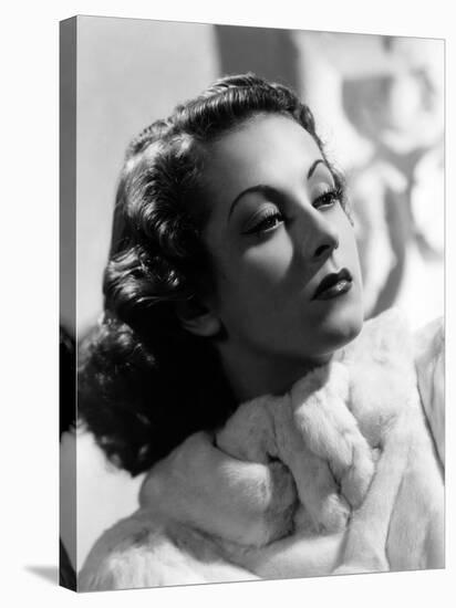 Danielle Darrieux, 1938 (b/w photo)-null-Stretched Canvas